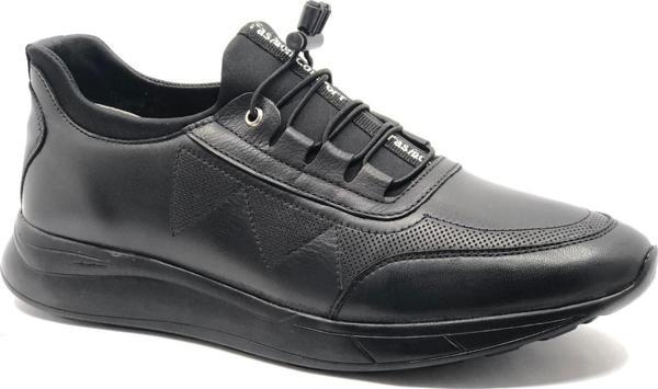 Dropland 8525 Hakiki Deri Streç Erkek Casual Ayakkabı - Image 1