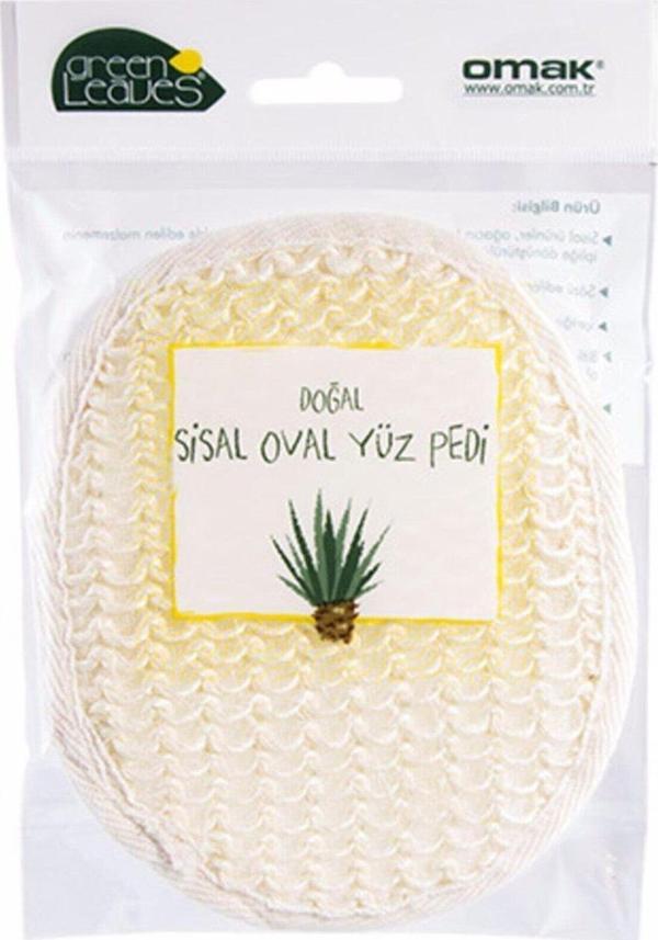 Sisal Yüz Pedi Yüz Lifi Cilt Temizleme Lifi - Image 1