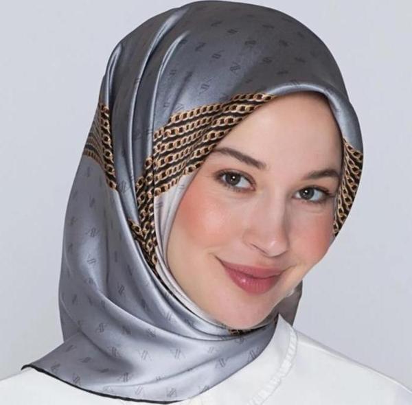 Armine E19YA8113D0324 Dj Saf İpek Eşarp 8113D (T) (Nostalji Twill) - Image 1