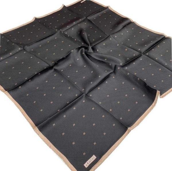 Armine E19YA8259D0101 Dj Saf İpek Eşarp 8259D (T) (Nostalji Twill) - Image 1