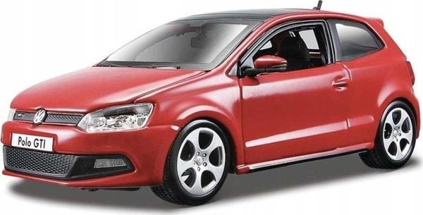 NessiWorld Bburago 1:24 Volkswagen Polo GTI Mark 5 Model Araba - Image 1
