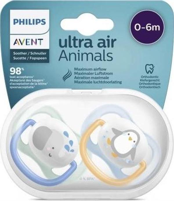 Nessiworld    Avent Ultra Air Emzik 0-6 Ay Erkek - Image 1