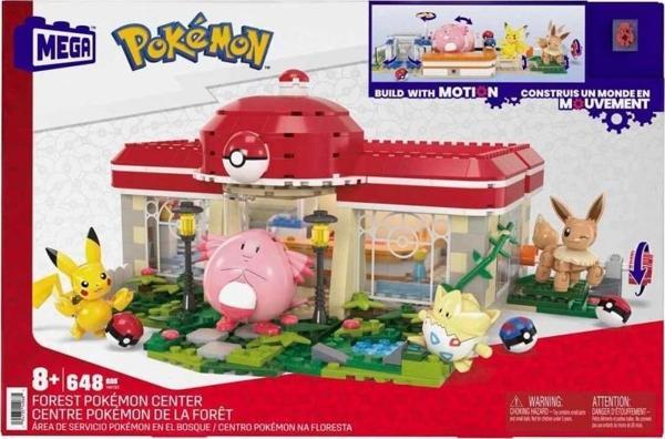 Nessiworld HNT93 MEGA Pokémon™ Pokémon Dinlenme Tesisi 648 parça +8 yaş - Image 1