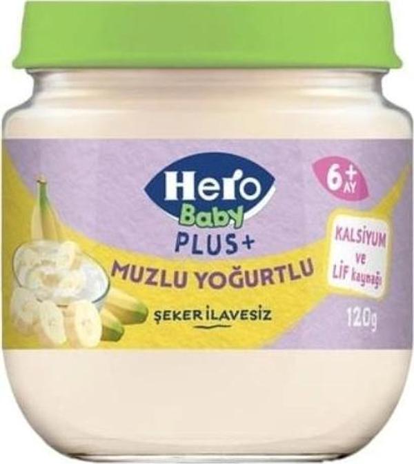 Nessiworld Hero Baby Plus Muzlu Yoğurtlu Kavanoz Mama 120 Gr - Image 1