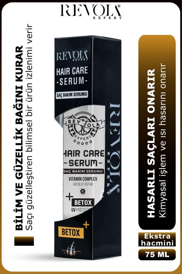 Revola Expert Betox Haır Care Serum Hacim Artırır, İnce Ve Yıpranmış Saçları Güçlendiren Botox Etkili Bir Çözüm - Image 1