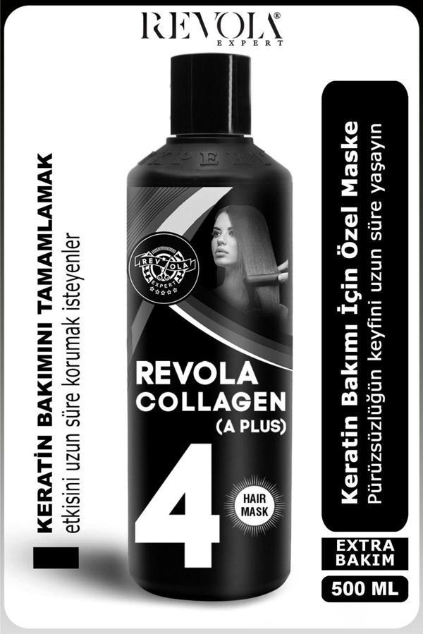 Revola Expert Collagen Saç Maskesi Aşırı Yıpranmış Zayıf Saçlar Için Onarıcı Besleyici Yoğun Bakım Kolajen Kremi - Image 1