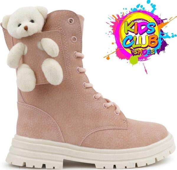 Kids Club Shoes Perla Hayvan Figürlü Ortopedik Kaymaz Taban Unisex Çocuk Bot - Image 1
