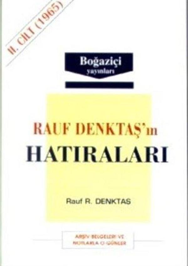 Rauf Denktaş'ın Hatıraları 2. Cilt - Boğaziçi Yayınları - Image 1