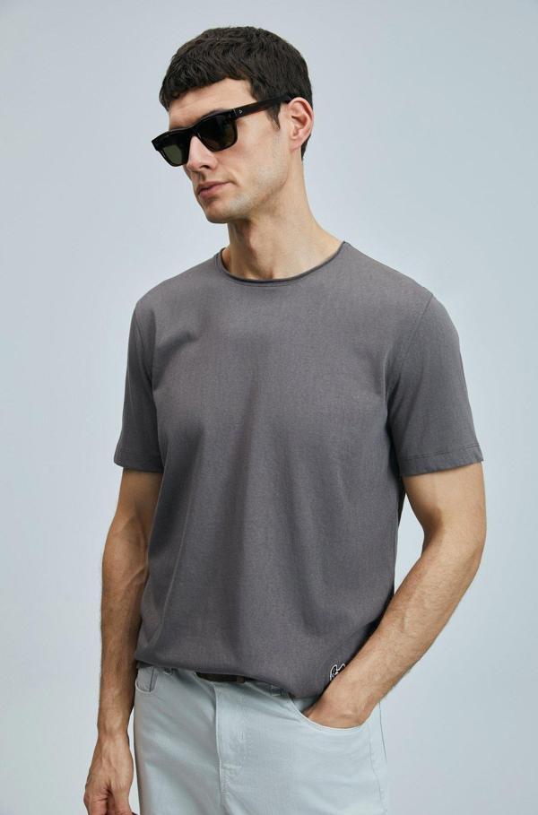 Lufian 111020259 Junya Erkek Basic Tişört Erkek T-Shirt - Image 1