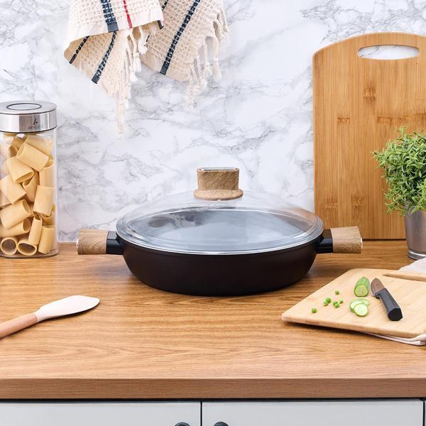 Aryıldız Eco Ceramic Kısa Tencere 30 cm - Image 1