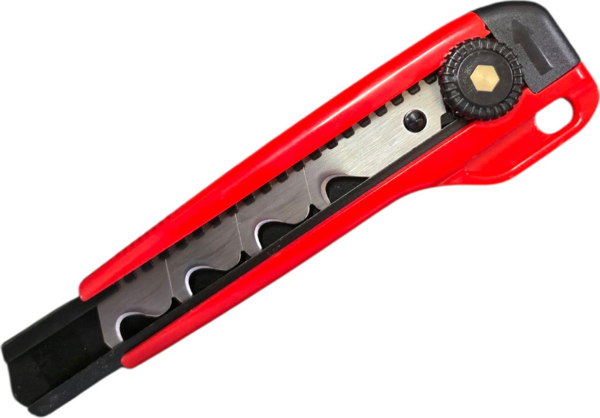 VIP-TEC VT875105VH Profesyonel Plastik Vidalı Kanca Tip Maket Bıçağı 18mm - Image 1