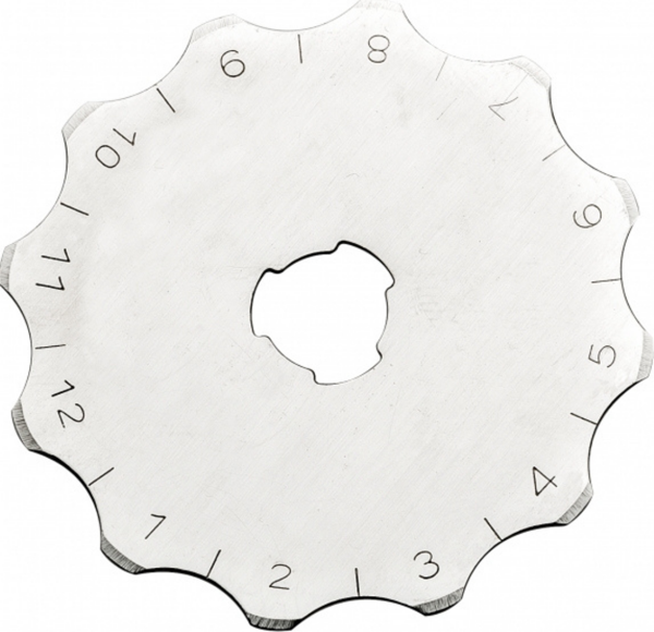 VIP-TEC VT877015-3 Profesyonel 45mm Yuvarlak Dalgalı Bıçak Yedeği - Image 1