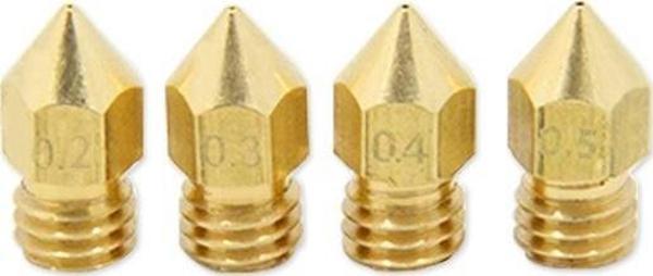 3D Printer / Yazıcı Extruder Mk7 Mk8 Nozzle - 0.2Mm (1.75)  (rf132) - Image 1