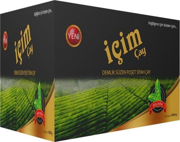 İçim Çay Demlik Süzen Poşet Çay 5000 Gr - Image 1
