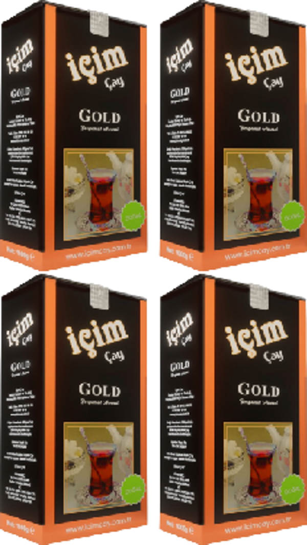 İçim Çay Gold Bergamot Aromalı 500 Gr X 4 Adet - Image 1