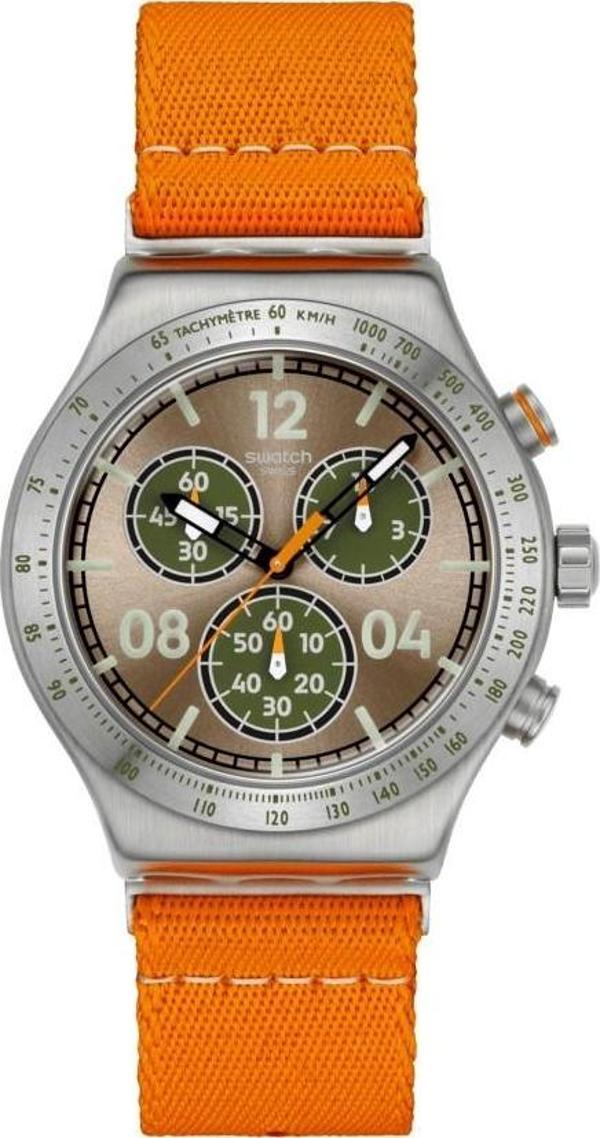 Swatch VACATION TIME YVS101 Erkek Kol Saati - Image 1