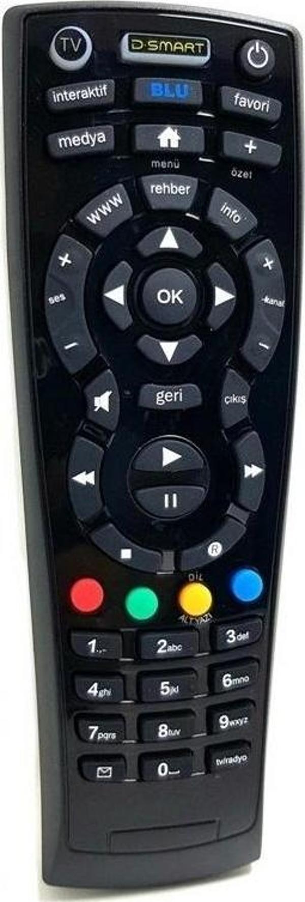 D-Smart Blu Blue Hd Uydu Cihaz Kumandası Uydu Alıcı Cihazı Kumandası - Image 1