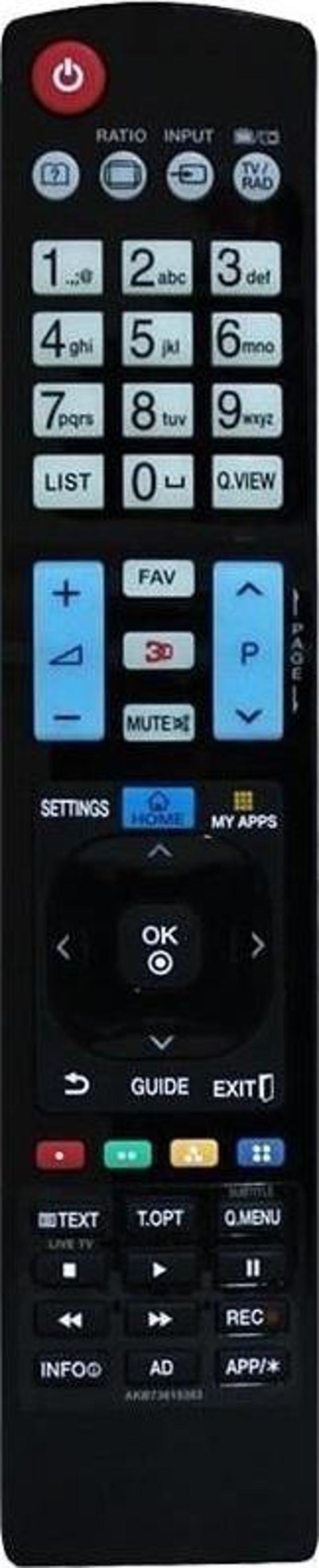 Lg 930 Home Key LCD Tv Kumandası - Image 1