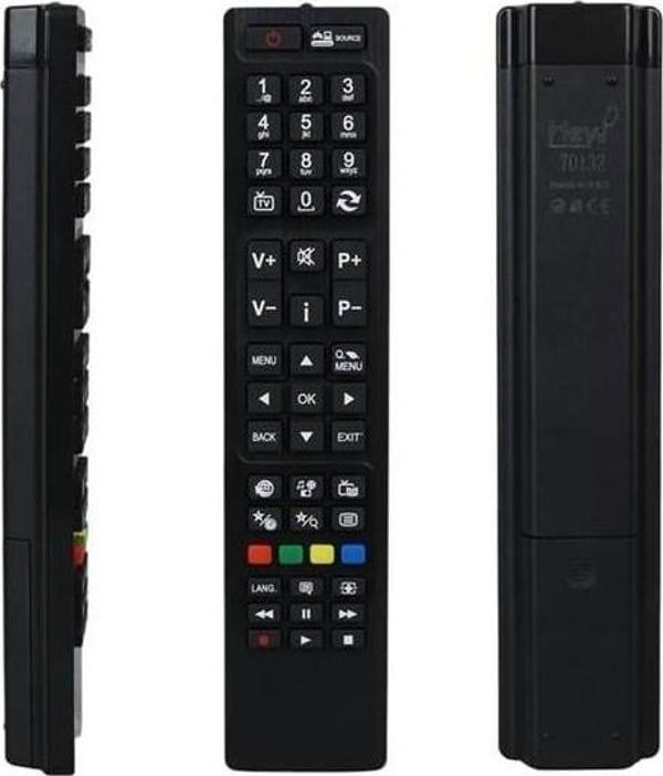 Hey Küçük Kalıp Vestel Netflix - Youtube - Play Tuşlu LCD LED Tv Kumanda RC4848F Rc5 30094759 - Image 1