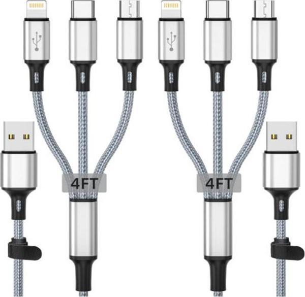 Yumax Kc400 Data Kablosu 3İn1 (Ch Cable) - Image 1