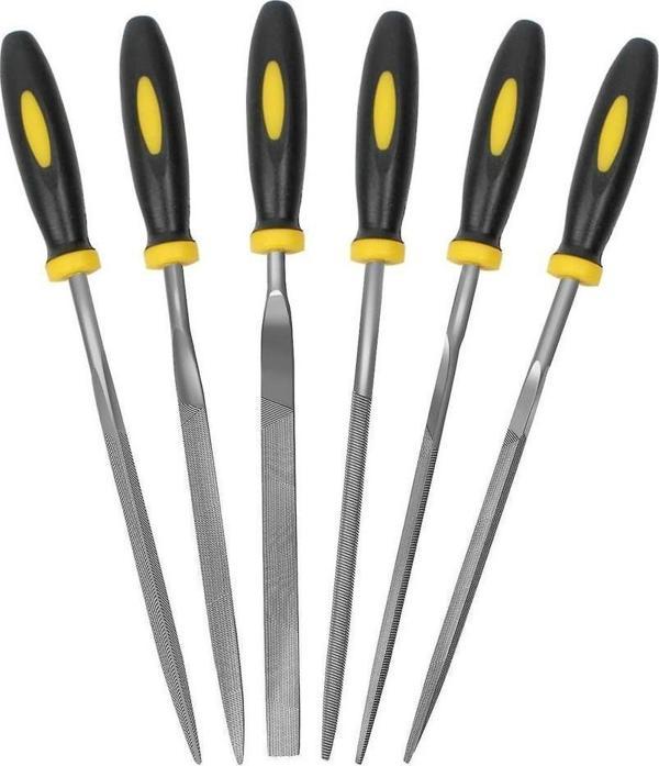 Zhltools 18 cm Mini 6lı Eğe Törpü Seti - Image 1