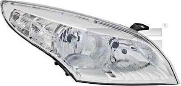 Renault Megan Iıı 2007- Far Sol Krom Motorlu (Oem No:260607449R) - Image 1