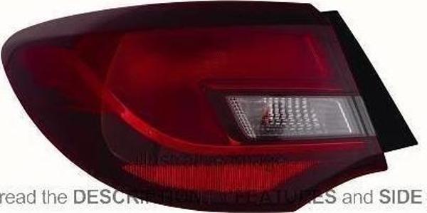 Stop Lambası Dış Sağ Nb Opel Astra J Bm 13- (Oem No: 1222340) - Image 1