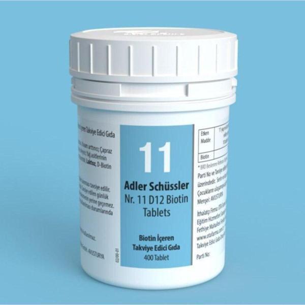 Adler Schüssler No.11 - D12 Biotin Tablet - Image 1