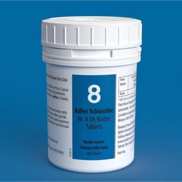Adler Schüssler No.8 - D6 Biotin Tablet - Image 1