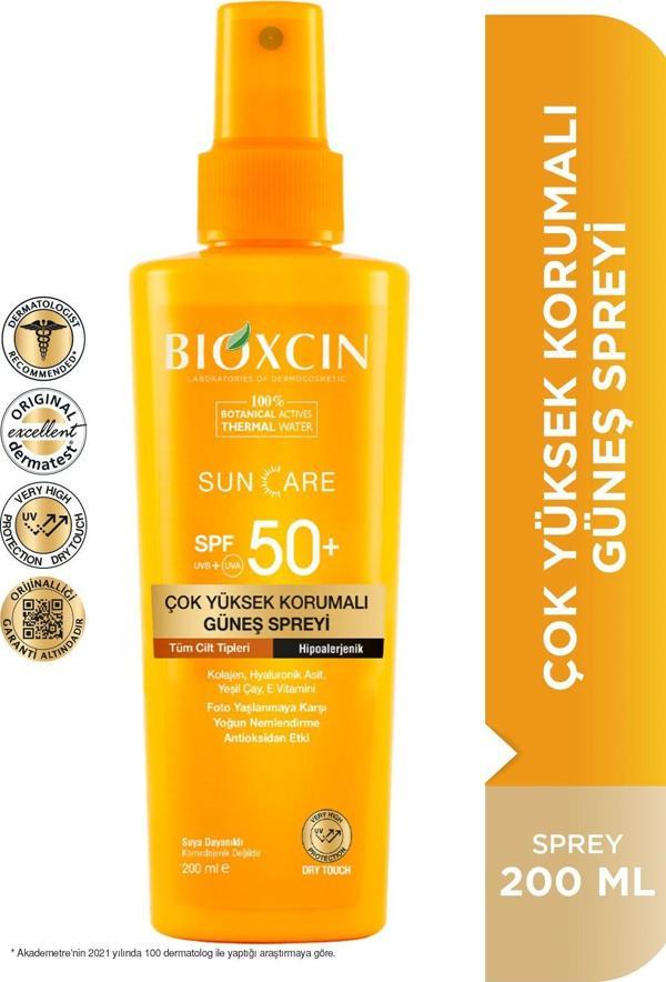 Sun Care Spf 50 Çok Yüksek Korumalı Vücut Güneş Spreyi 200 ml - Kolajen Çok Yüksek Koruma - Image 1