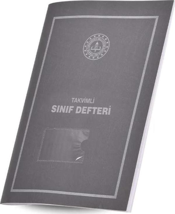 Gülpaş Takvimli Sınıf Defteri Gri Plastik Kapak (İlkokul) 390 - Image 1