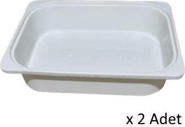 Kenzlife çamaşır mutfak sepeti byz 10*040*30 plastik sepet 02 adet  - Image 1