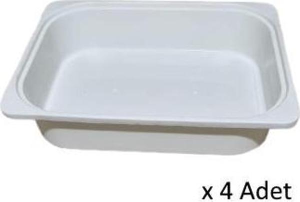 Kenzlife çamaşır mutfak sepeti byz 10*040*30 plastik sepet 04 adet  - Image 1