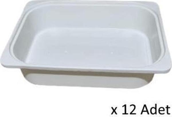 Kenzlife çamaşır mutfak sepeti byz 10*040*30 plastik sepet 12 adet  - Image 1