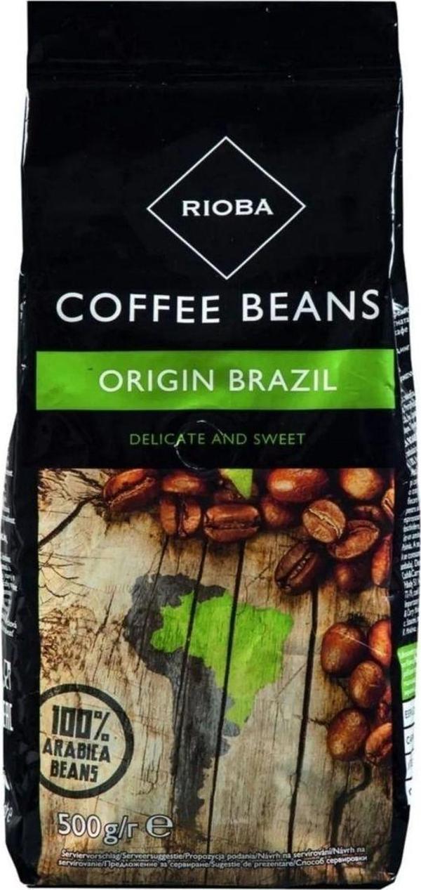 Rioba Çekirdek Kahve Brazil - 500 G - Image 1
