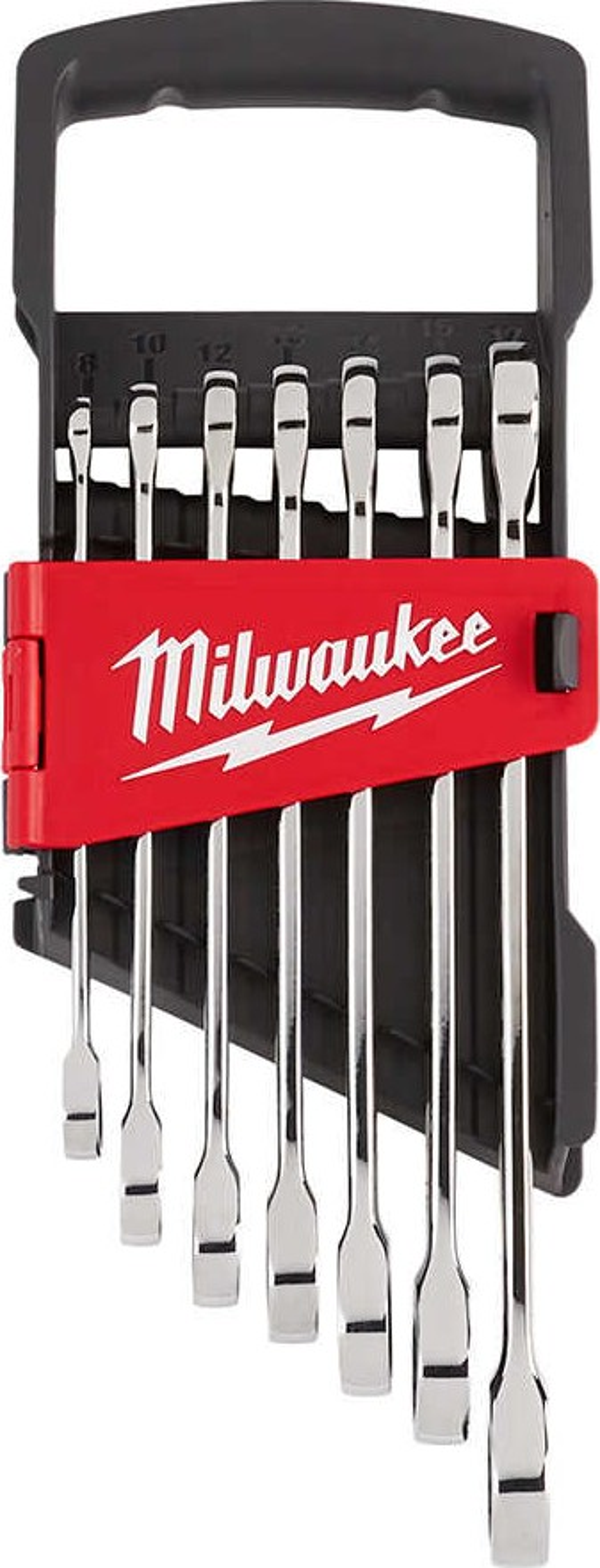 Milwaukee Kombine Anahtar Seti Cırcırlı 7 Prç Max T4932464993 Milwukee - Image 1