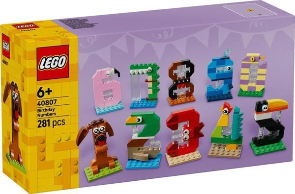 Lego iconic Doğum Günü Rakamları 40807 - Image 1