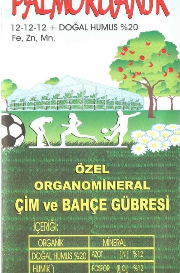 Palmorganik Çim Ve Bahçe Gübresi 25 Kg - Image 1