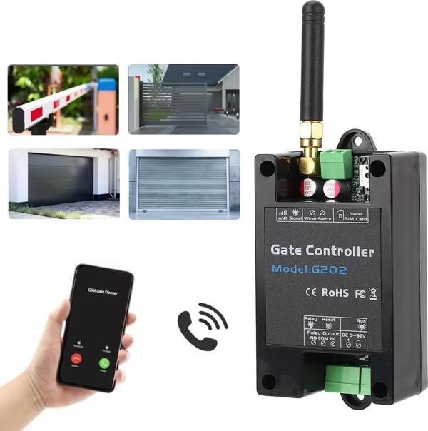 Ayt Powermaster G202 3G-4G GSM Kapı Kepenk Kontrol Cihazı Rölesi Uzaktan Telefon-Sms Alarm Arama Mesaj Atma Cihazı - Image 1
