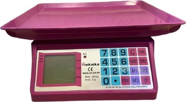 Teknika Acs-802 2 Gr-40 Kg Küçük Dijital Elektronik Terazi - Image 1