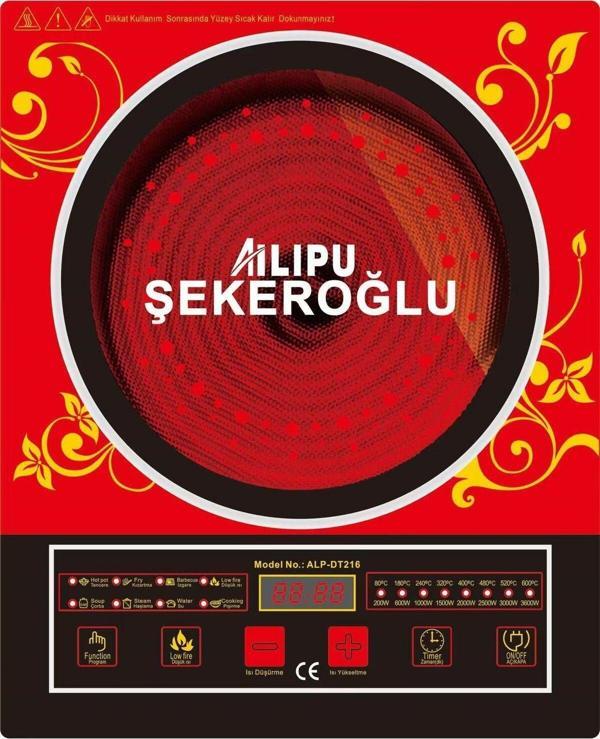 Zavira Teknohome Alp-Dt 216 Ailipu Akıllı Lazer Ocak 3600 Watt Alipu (Tüm Tencereler Için) - Image 1