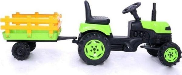 Biberoğlu Pedallı Traktör Römorklu Oyuncak - Image 1