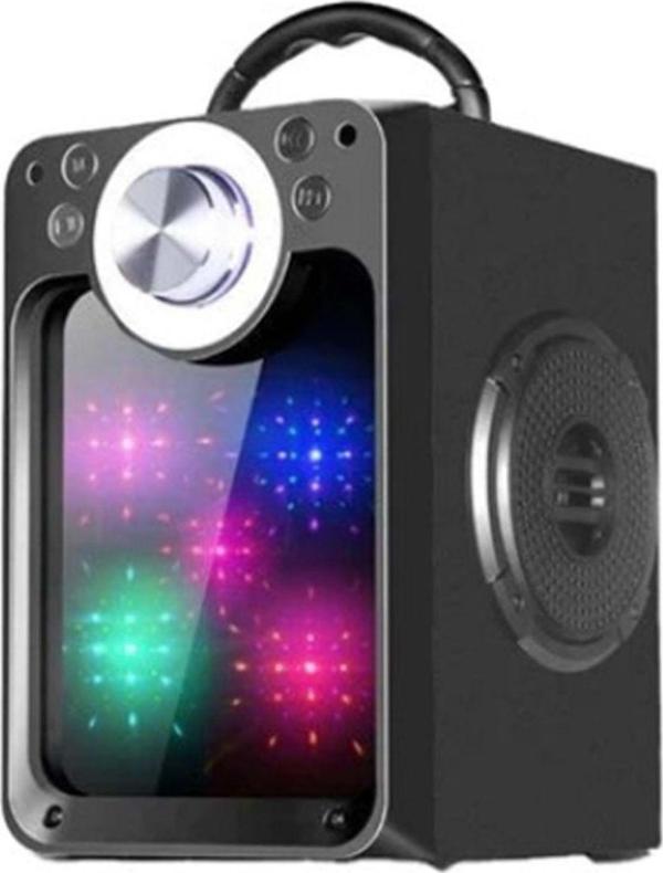 Technostation Yüksek Sesli Hoparlör Nostaljik Kaliteli Bt/Fm/Aux/Sd Özellikli Projeksiyonlu Speaker Bluetooth - Image 1