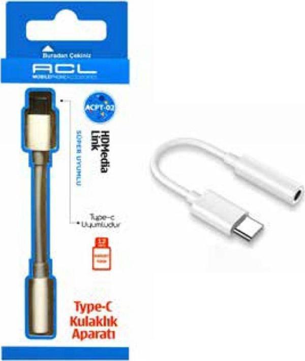 Acl Acpt-02 Type-C Kulaklık Aparatı Süper Uyumlu - Image 1