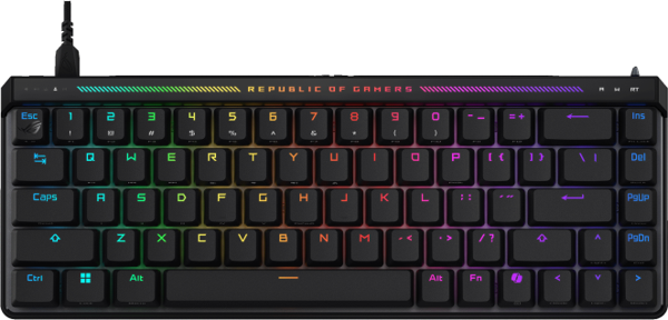 ASUS ROG Falchion Ace HFX ROG HFX PBT Manyetik Switch RGB İngilizce Mekanik Gaming Klavye - Image 1