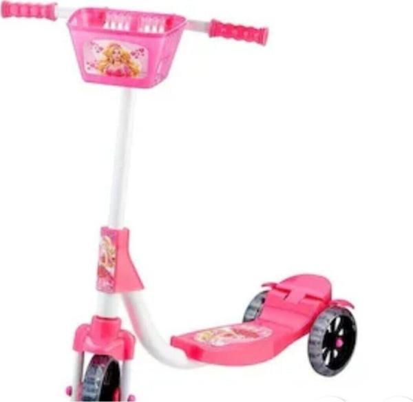 Beren Silikon Tekerli Sepetli Frenli Scooter - Image 1