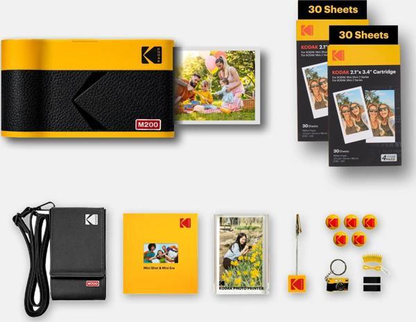 Kodak Mini 2 ERA Sarı 2.1X3.4 + 60 Yaprak + Aksesuar Kiti - Image 1