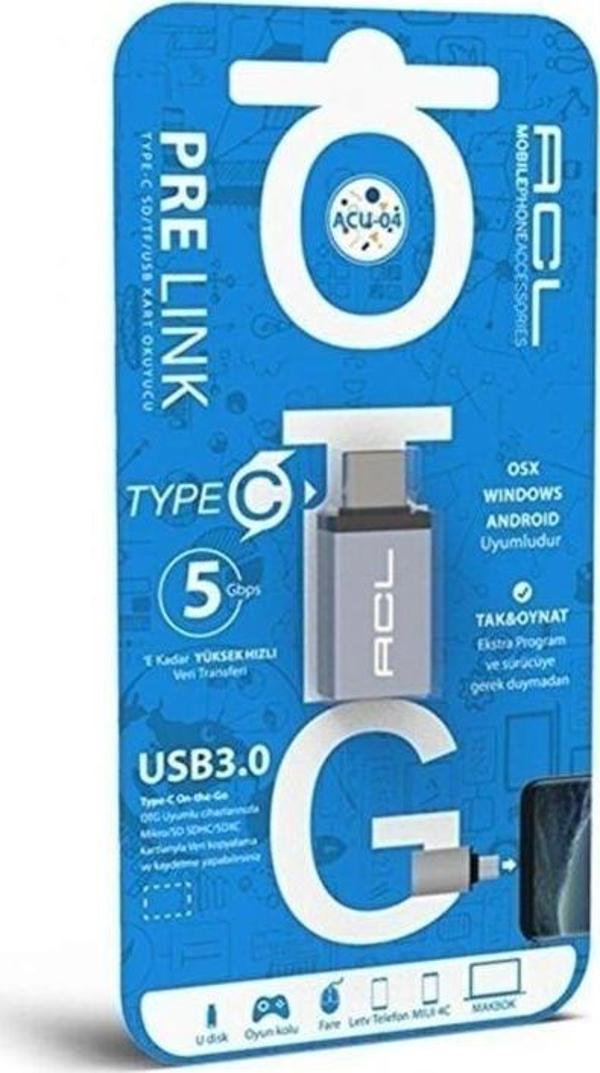 Syrox Acu-04 Type-C Usb 3.0 Dönüştürücü Süper Uyumlu - Image 1