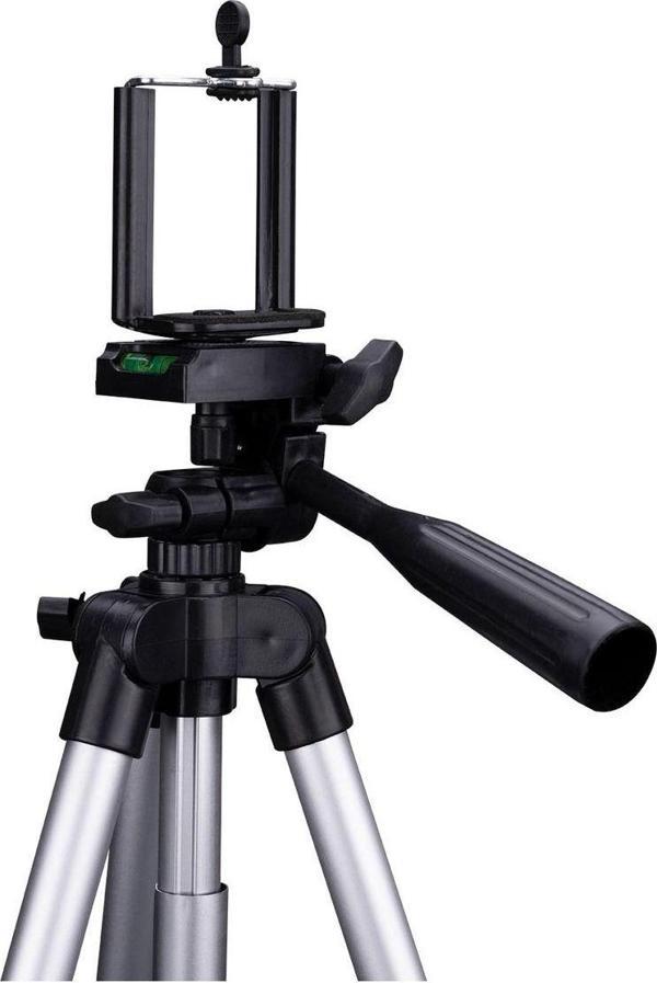Gunkes Profesyonel Fotoğraf Video Çekimi Tiktok Yayın Tripod Telefon Tutucu 106 Cm - Image 1