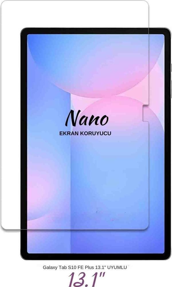 Galaxy Tab S10 FE Plus Uyumlu 13.1 inç Fuchsia Nano Ekran Koruyucu Ultra İnce Screen Protector - Image 1